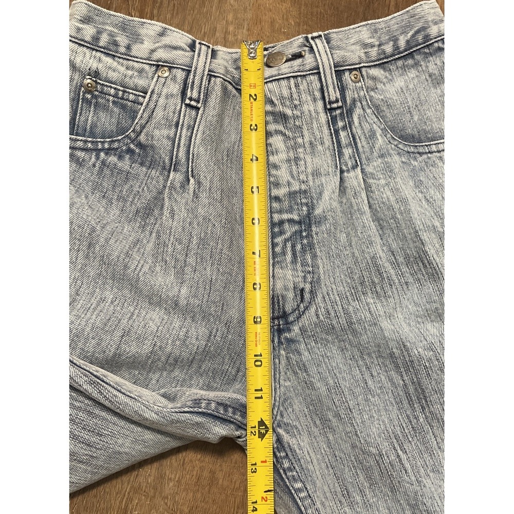 Vintage Cowgirl Panhandle Slim Jeans Womens Size 11/12 Light Denim Made in USA - Picture 6 of 9